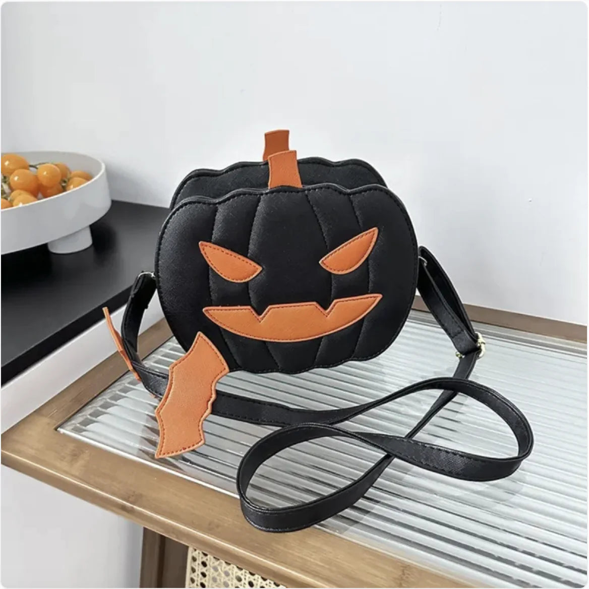 Pumpkin Crossbody Bag