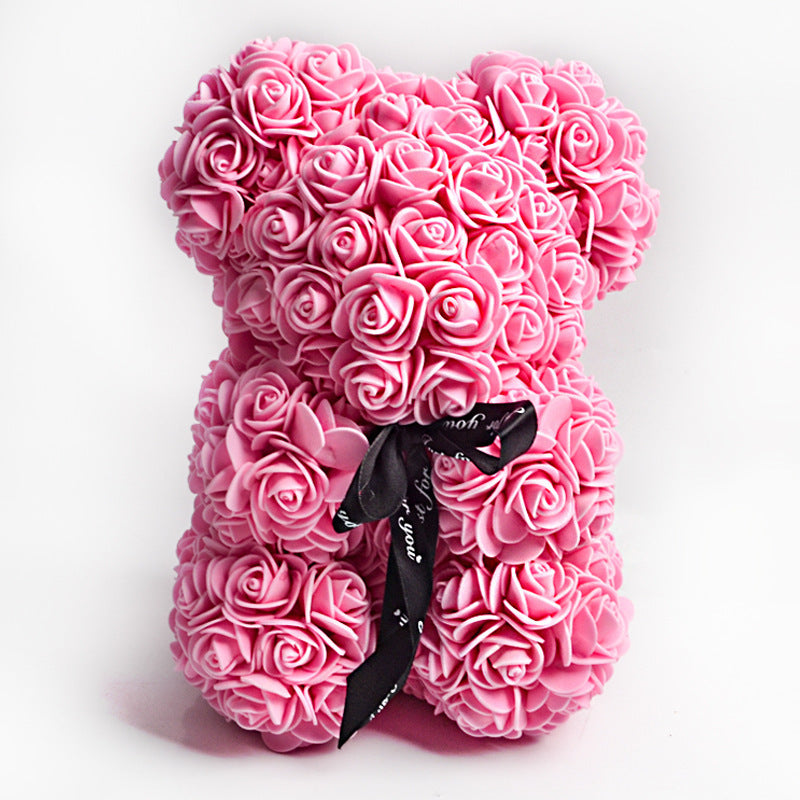 Eternal Rose Teddy Bear