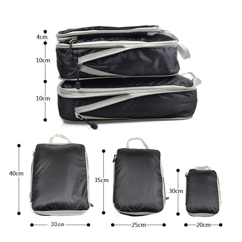 3Pcs Cube Packing Bags