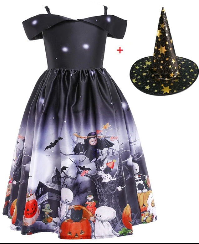 Halloween Themed Princess Dresses