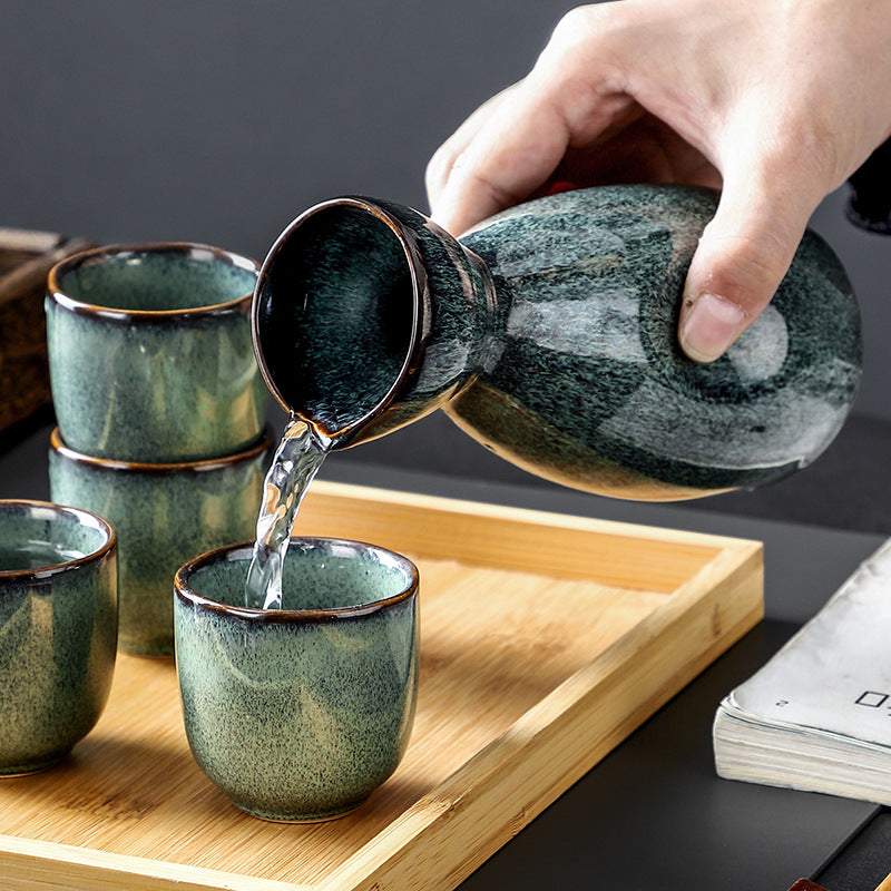 Japanese Sake Pot Set