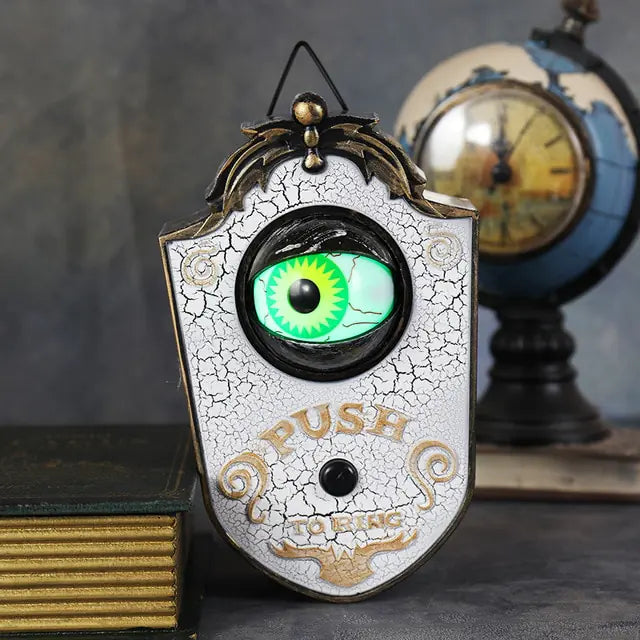 One-Eyed Halloween Doorbell Prop