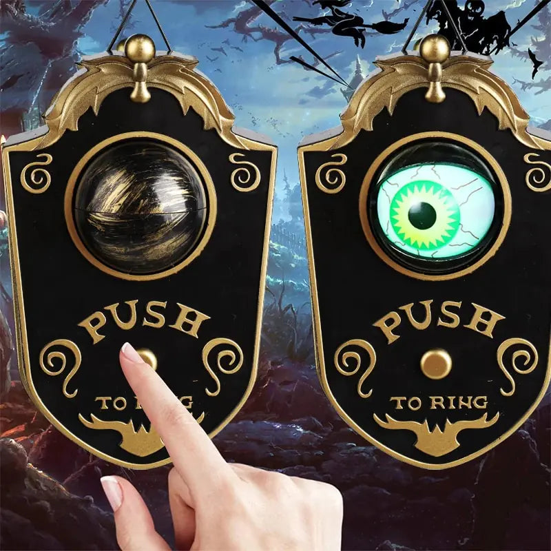 One-Eyed Halloween Doorbell Prop