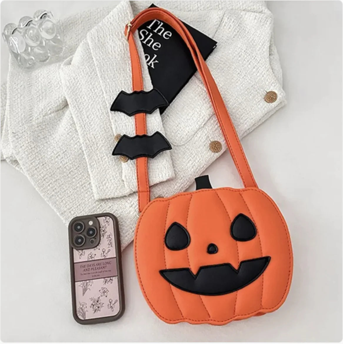 Pumpkin Crossbody Bag