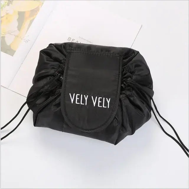 Women's Drawstring Cosmetic Travel Bag