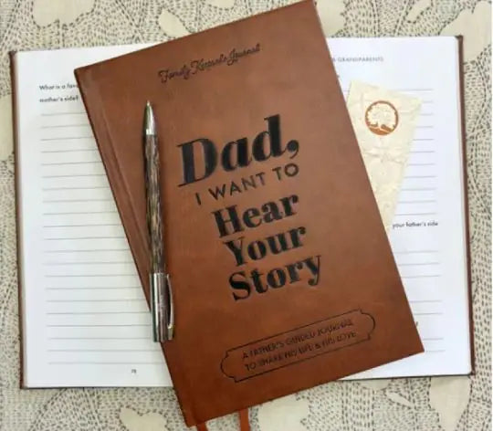 Creative Parent Story Leather Notebook