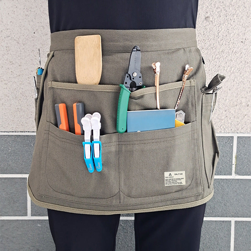 Multi Pocket Apron For Gardening