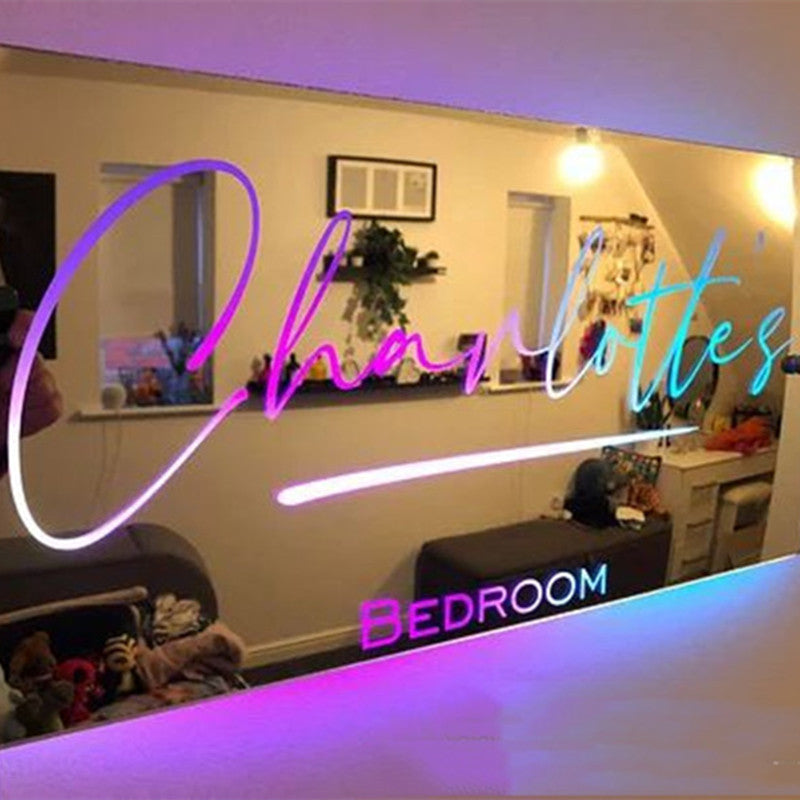 Name Glowing Mirror