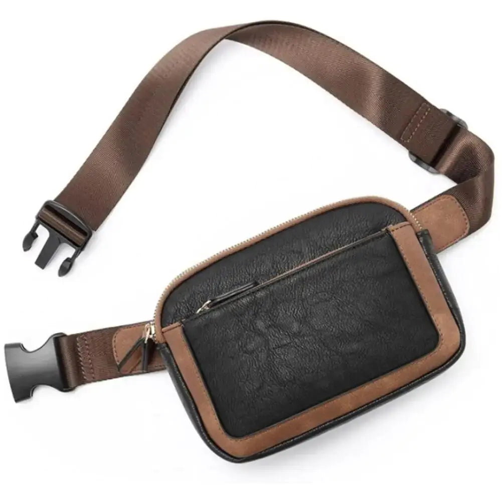 High Capacity Zipper Closure Messenger Bag