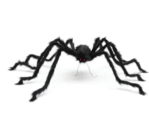 Giant Black Spider Decoration