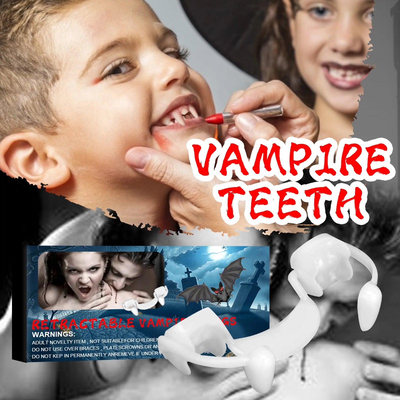 Vampire Halloween Teeth